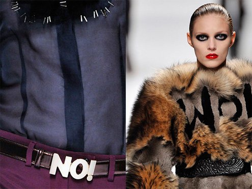 More Fashion, Viktor and Rolf, type, fonts on clothes