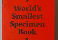 The World's Smallest Specimen Book Cover