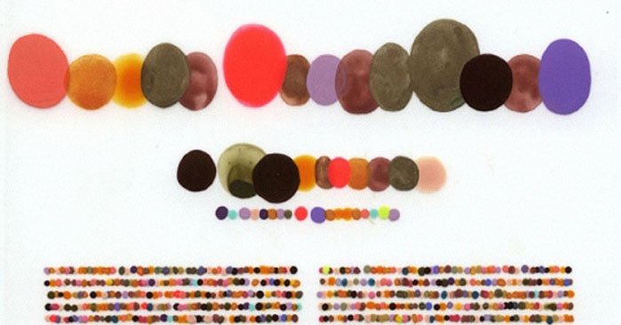 Lauren DiCioccio's Color Codification Dot Drawings