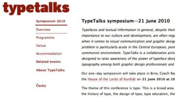 TypeTalks comes to Brno, Czech Republic