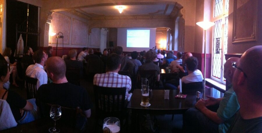 The Berlin @typostammtisch is really full!