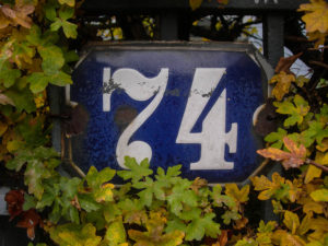 Frankfurt House Numbers