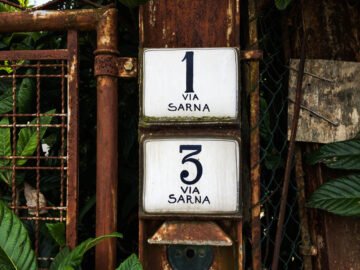 Faenza House Numbers