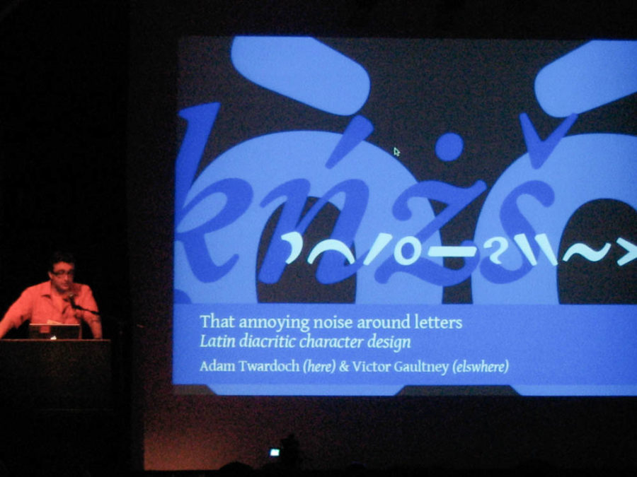 Adam Twardoch at TypeCon 2005