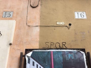 House Numbers from Rome
