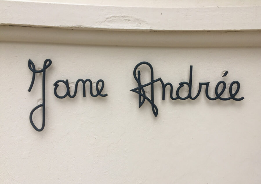 Antibes Metal Letters